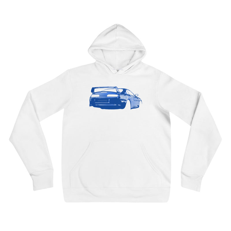 Ghost Blue Toyota Supra (MK4) Hoodie