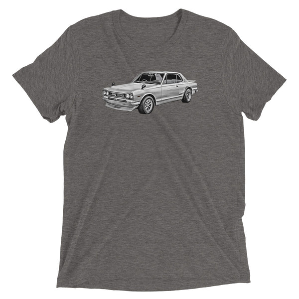 Grey Nissan Skyline Hakosuka T-Shirt