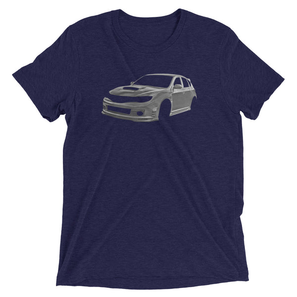 Ghost Silver Subaru WRX/STI (Gen 3) T-Shirt