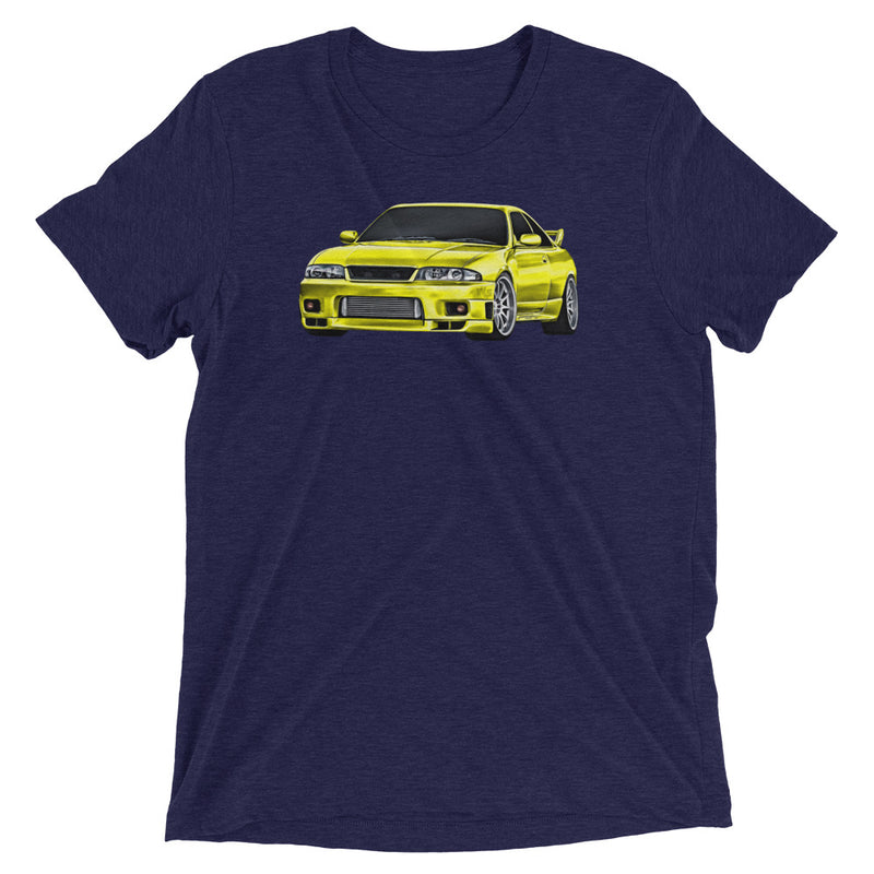 Yellow Nissan Skyline R33 T-Shirt