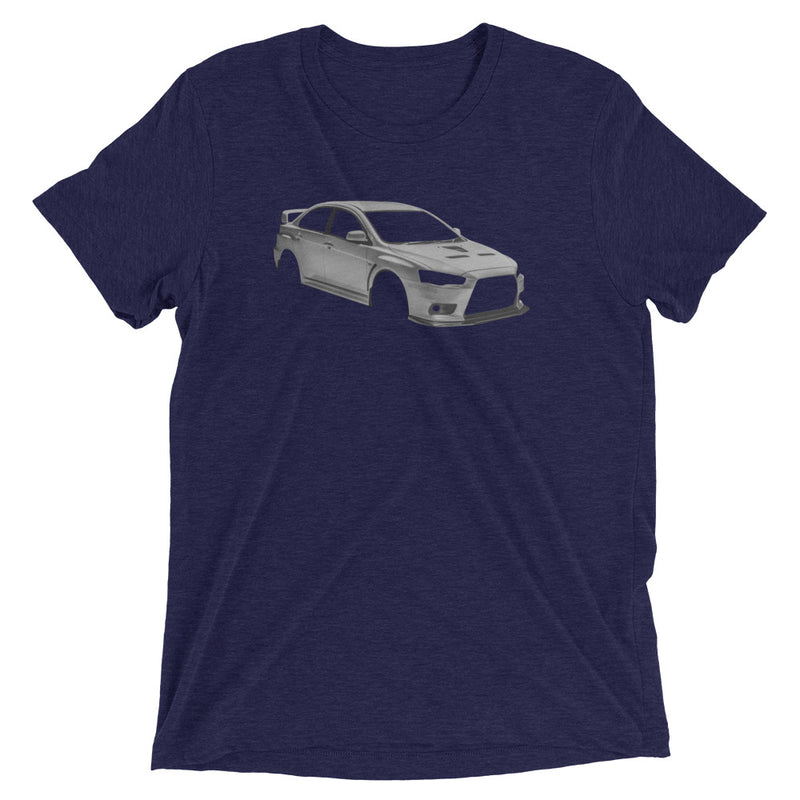 Ghost Silver Mitsubishi EVO X T-Shirt