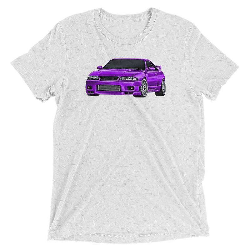 Purple Nissan Skyline R33 T-Shirt