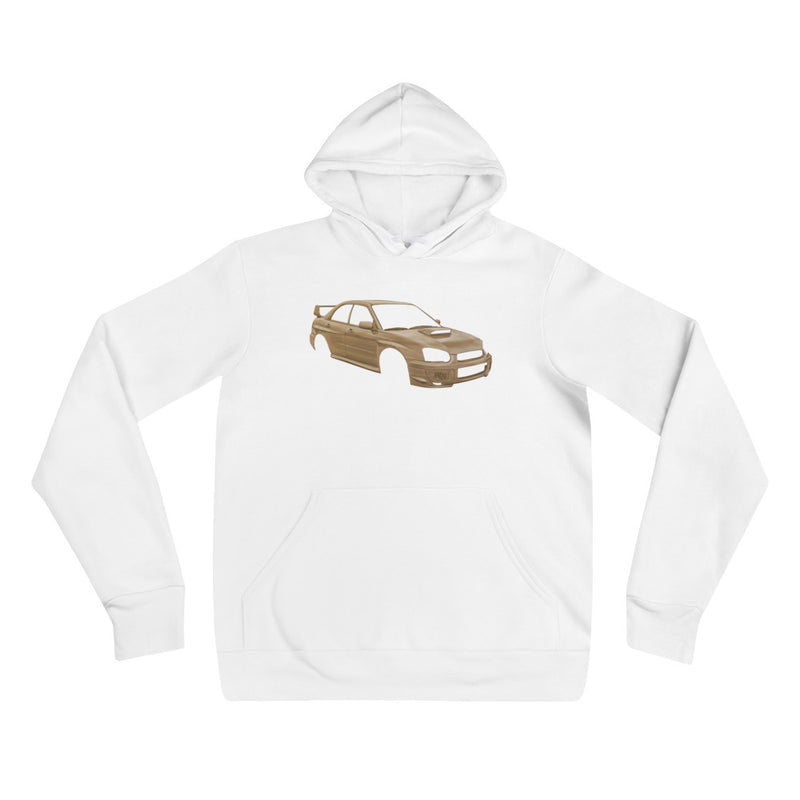 Ghost Gold Subaru WRX/STI (Gen 2, Blobeye) Hoodie