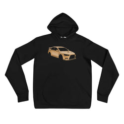 Ghost Gold Mitsubishi EVO X Hoodie