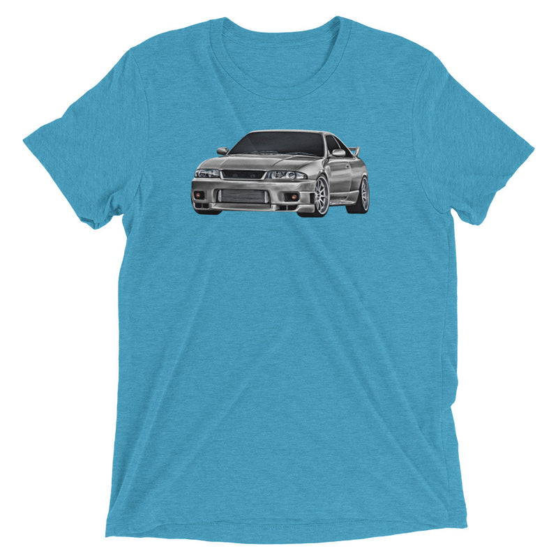 Grey Nissan Skyline R33 T-Shirt