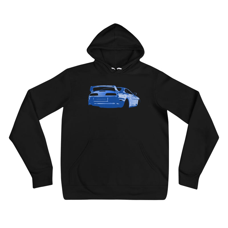 Ghost Blue Toyota Supra (MK4) Hoodie