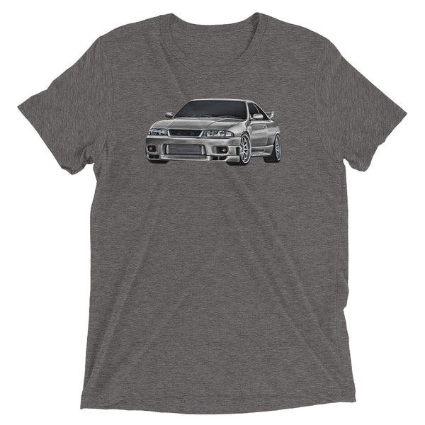 Grey Nissan Skyline R33 T-Shirt