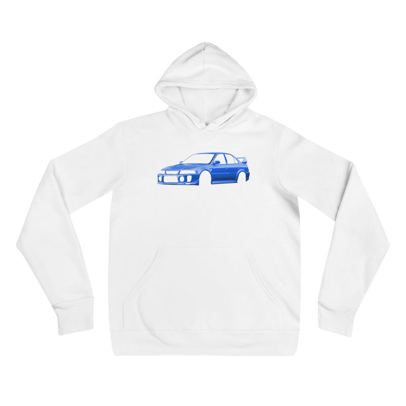 Ghost Blue Mitsubishi EVO V Hoodie