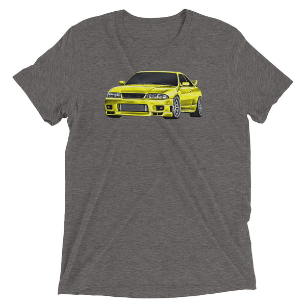 Yellow Nissan Skyline R33 T-Shirt