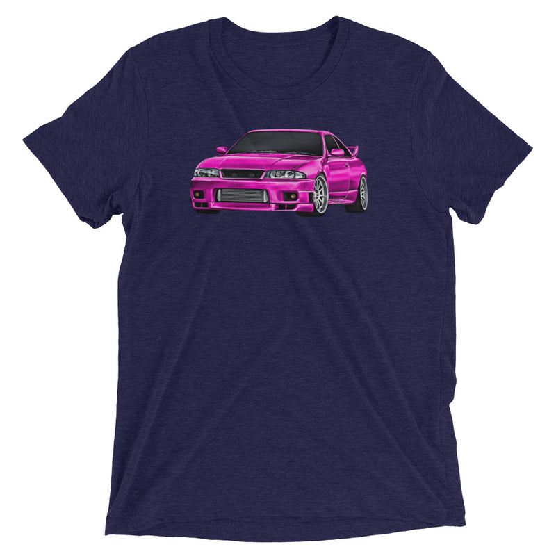 Pink Nissan Skyline R33 T-Shirt