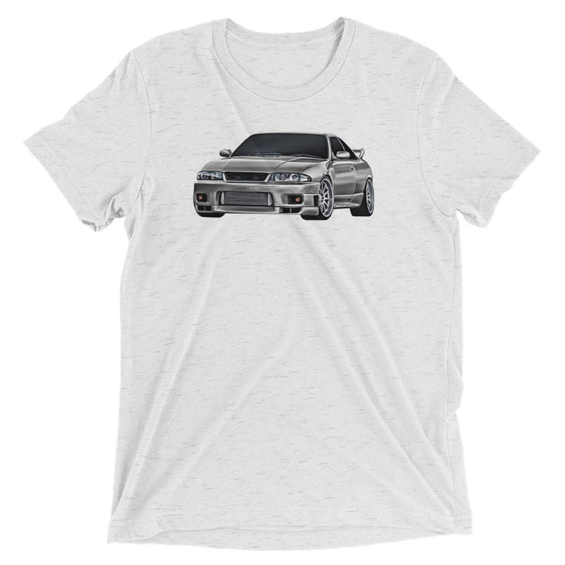 Grey Nissan Skyline R33 T-Shirt