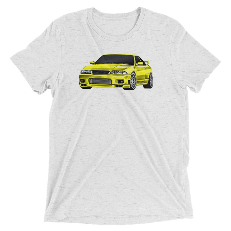 Yellow Nissan Skyline R33 T-Shirt