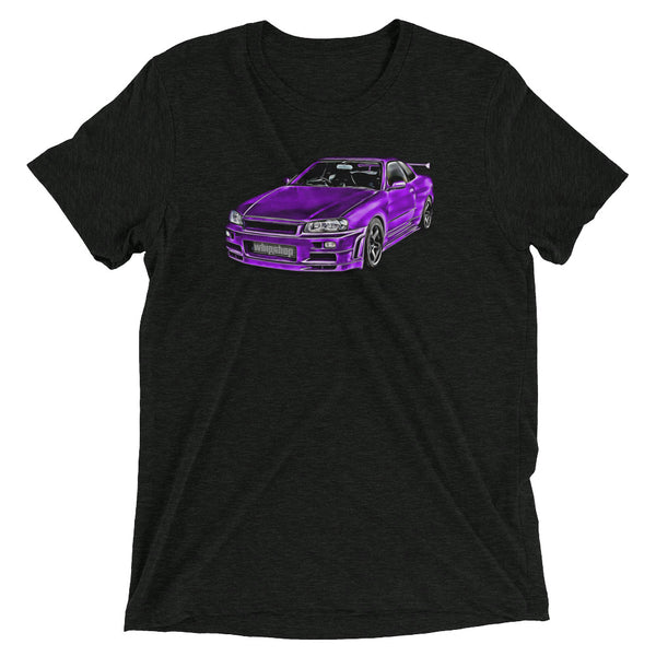Purple Nissan Skyline R34 T-Shirt