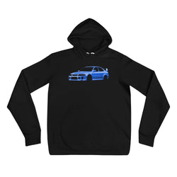 Ghost Blue Mitsubishi EVO V Hoodie