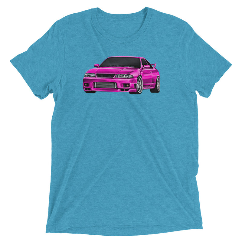 Pink Nissan Skyline R33 T-Shirt