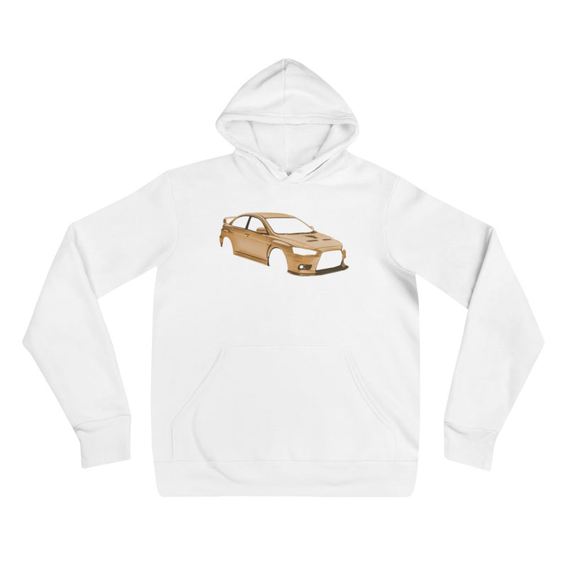 Ghost Gold Mitsubishi EVO X Hoodie