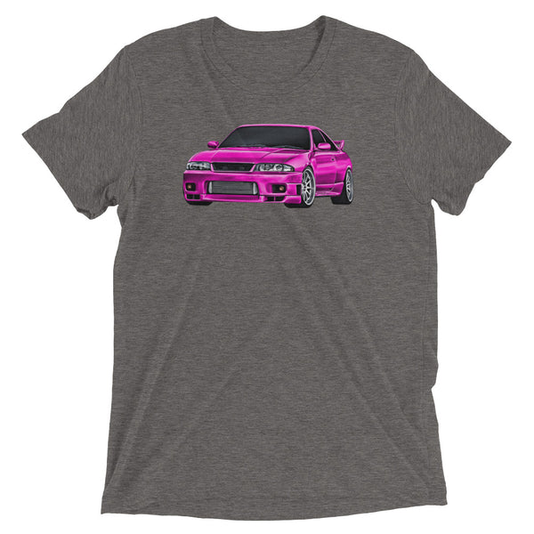 Pink Nissan Skyline R33 T-Shirt