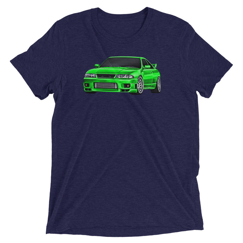 Green Nissan Skyline R33 T-Shirt